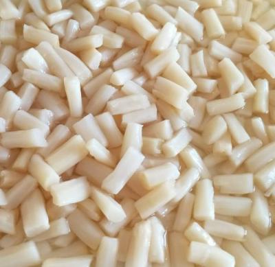 China Canned Fresh Canned White Asparagus 212ml Center Cut With Factory Price for sale