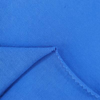 China Stretch 100% cotton mercerized Plain fabric single Pique jersey for T-shirt for sale