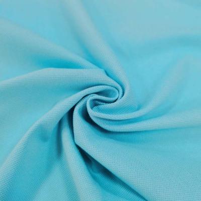 China Stretch 100% long staple cotton mercerized Plain fabric single Pique Mercerizing jersey for T-shirt for sale