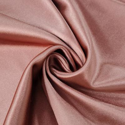 China Stretch Hot sale high quality smooth satin fabric polyester spandex urban fabric curtain fabric garments for sale