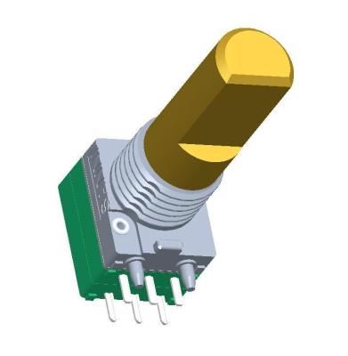 Cina Tipo orizzontale asse assoluta rotatoria del metallo del codificatore per i comandi di Manica del walkie-talkie in vendita