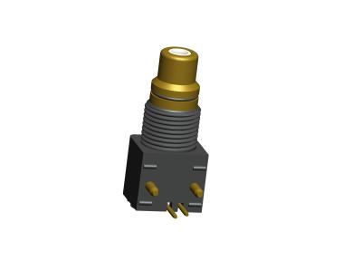 China RCA01-003 Female RCA Jack , Single RCA Connector With Gold Plating for sale