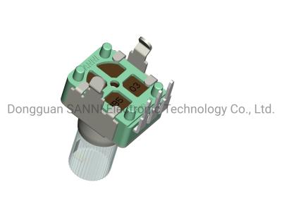 China Low Price 9mm Rotary Potentiometer PCB Lug Terminal Type 300Ω-3MKΩ Resistance for sale