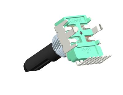 China Low Price Single Or Dual Gang PCB Lug Rotary Potentiometer Plastic/Metal Shaft 6mm-20mm 0.05W Power Rating for sale