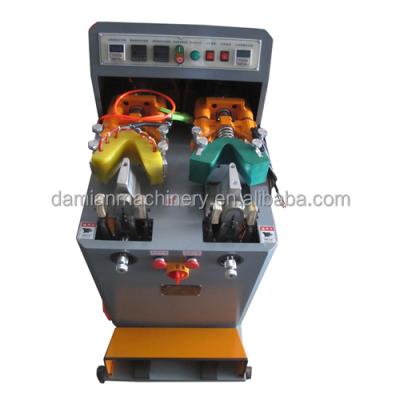 China Hot And Cold Back Molding Part Shoe Machinery Double Station Machine For Shoes for sale