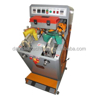 China Hot And Cold Counter Molding Shoe Machinery Double Station Machine For Shoes for sale