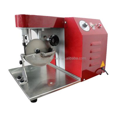 China Shoe Factory Side Leather Belt Bag Single Edge Inking Color Painting Machine for sale