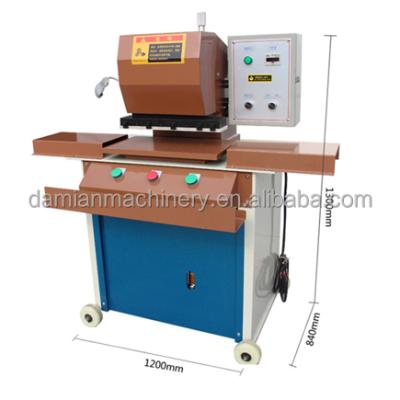 China Leather Goods Belt Hydraulic Automatic Leather Belt Punching Machine for sale