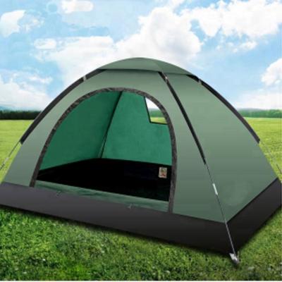 China Cheap Outdoor Camping Equipment Fiberglass 3 Season 2 Person Tent For Sale for sale