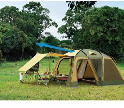 China Warehouse Tent Outdoor Family Shelter Cabin Cabin Safari Luxury Tent for sale