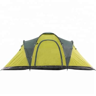 China UV proof waterproof tape coated poly luxury large family tent for outdoor camping for sale