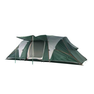 China Camouflage / Field Game Best Selling 6 Person Adventure Green Tent for sale