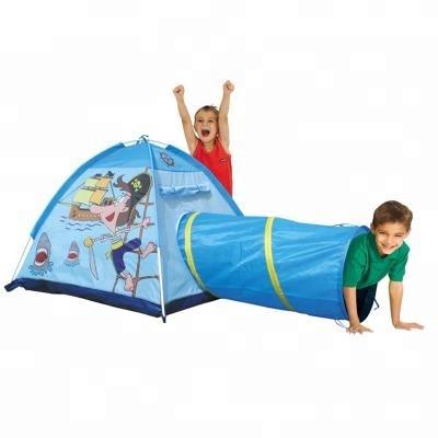 China Camouflage / Field Playground High Quality Customized Kids Playing Tunnel Tent for sale