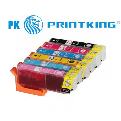 China THE PK COMPATIBLE PRINTKING INK CARTRIDGE/CARTUCHO DE TINTA T2431/T2432/T2433/T2434/T2435/T2436 COMPATIBLE for sale