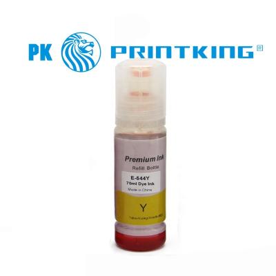 China Compatible Printking T544 544 Premium Color Compatible Ink 70ml Bottle Refill Bulk Inkjet Water Based Ink For Epson EcoTank L3110 L3150 for sale