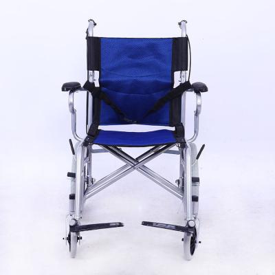 China Hospital Elder People Height Wheelchair Commode Folding Adjustable Manual Folding Chair With Wheels Foot Rest for sale