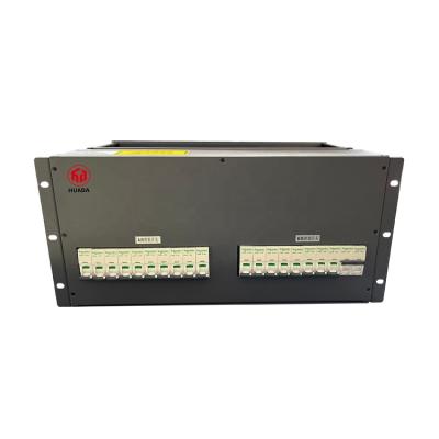 China Low Price Of Brand New 19Inch Rack Mount Power Distribution Equipment 100A Rack Power Distribution Unit 24V 48V 110V 220V Te koop