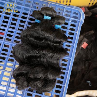 China Deep Wave KBL 6A+ Stripe R Hair Products, Glamorous Seamless Hair Extensions, Cheap Not Tangle Raw Cambodia Virgin Hair for sale