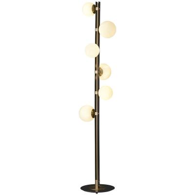 China Creative led position of bedroom post-modern Nordic simple copper post-modern simple study living room floor lamp for sale