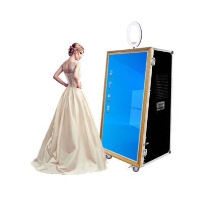 China Wholesale SDK Mirror 65 Inch Mirror Photo Booth Kiosk Photo Booth Touch Screen Photobooth for Wedding or Party for sale