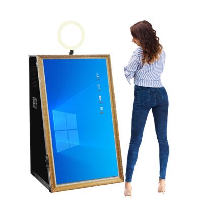 China SDK Romans Foldable Photo Booth Photobooth Mirror Selfie Wedding or Party Fast Photo Booth Magic Delivery for sale