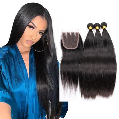 China No Shedding Romans 30inch 32 34 36 38 40 Inch Raw Virgin Human Hair Straight Hair Weave Bundles, 100% Brazilian Hair Extensions for sale