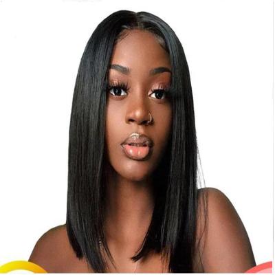 China Peruvian Hair Straight Bob Wigs Silky Straight Wave Frontal Virgin Curly Bob Wig From Romans Wholesale Prices Custom Logo 100% texture for sale