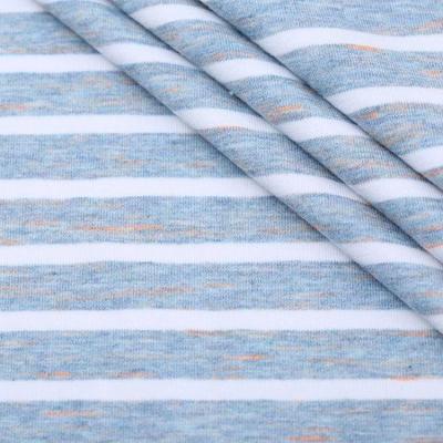 China Sustainable Newcomer Knitted Heather Chat Dyed Stripes Stretch French Terry Towel Fabric With Lycra for sale