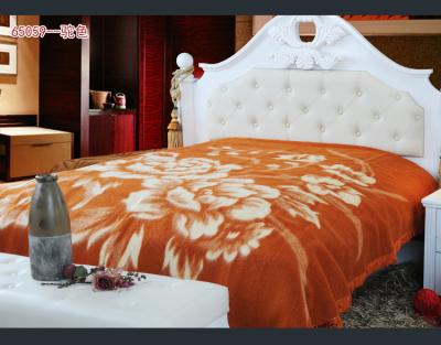 China PORTABLE Jacquard King Size Manufacturers Luxury wool woven yaks blankets for sale