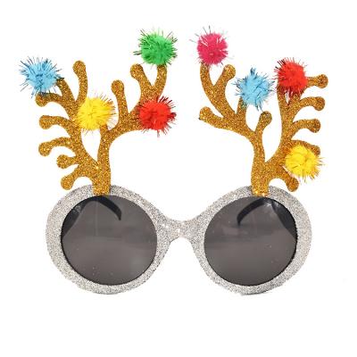 China Fashion Sunglasses 2022 Fashion Christmas Festival Gift Plastic Glasses Funny Sunglasses for sale