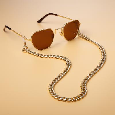 China INS wild new decoration style metal wholesale sunglasses chain accessories geometric glasses chain women 60 cm for sale