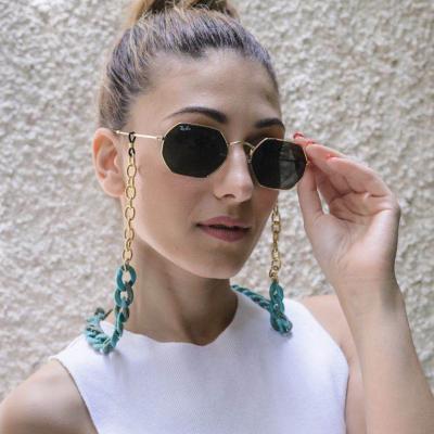 China Newest decoration style accessories ins acrylic glasses chain metal sunglasses anti-slip chain 70 cm for sale