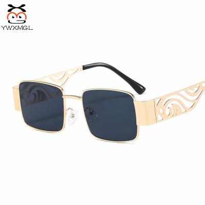 China 2021 Eyewear XM Fashion Metal Frame Super Hot Vapor Punk Square Sunglasses for sale