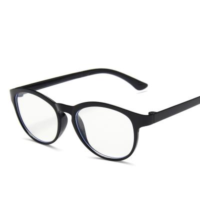 China 2022 New Children's Cat Eye Glasses Kids Blue Fashion Girls Boys Blue Ray Light Anti Blocking Glass Plastic Frame for sale