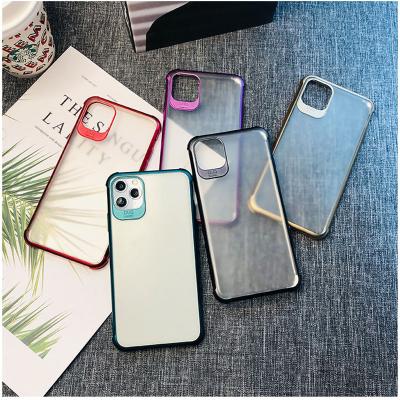 China 2022 New Wholesale Man Cases Shockproof Transparent Clear Frosted Frosted Tangled Case For iPhone for sale