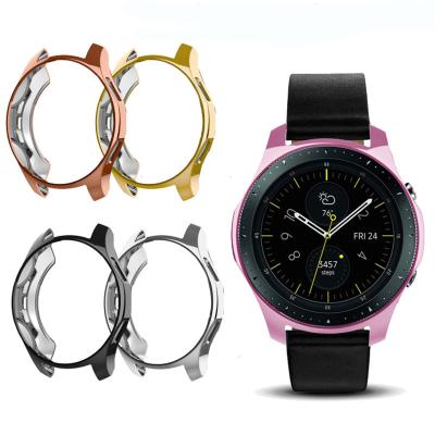 China Global Protective Ultra-thin Clear Clear Cover Smart Watch Case TPU HD Screen Protector Case for sale