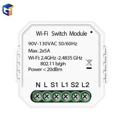 China G-Tech Wifi Control/Touch Plus Mini Smart Wifi DIY Switch Universal Smart Home Automation Module DIY Module For Smart Home Automation Solution for sale