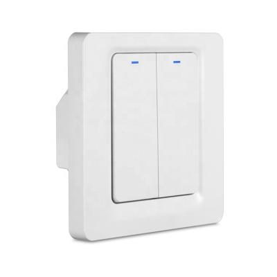 China Smart Home System G-Tech Plus Zigbee Smart Lamp Switch Push Button No Touch Wall Switch Tuya APP Compatible Neutral Control Alexa Google Home for sale