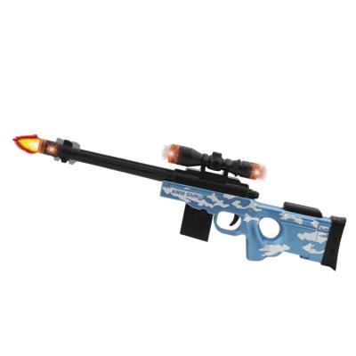 China 2023 Boys Rifle Toy Gun Lights Sounds Electric Sniper Instant Firearm Toy Machine Gun Kids Toy Machine Gun for sale