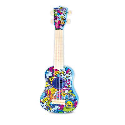 China 21 Inch Educational Colorful Mini Ukulele Toy Educational Music Toy For Beginner Ukulele Ensemble for sale