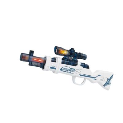 China 2023 Hot Sale 98K Electronic Sniper Rifle Toy Guns Kids Electric Music Toy Gun For Boys Flashing Vibration for sale