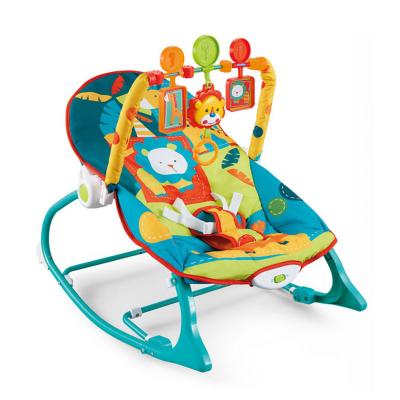 China Multifunctional Baby Bedroom Baby Rocking Chair Music Shaking Shaking Bed Lightweight Foldable Outdoor Rocking Chair for sale