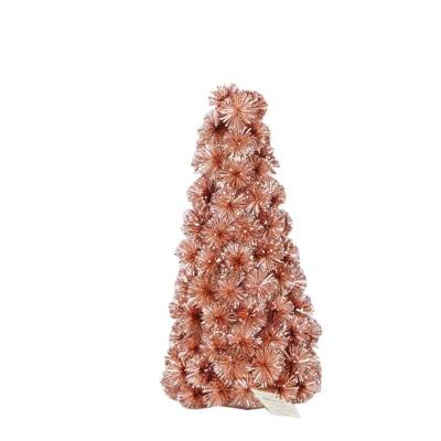 China Hot Custom People Art The 2022 New Christmas Flower Arrangement Cone Decoration for sale