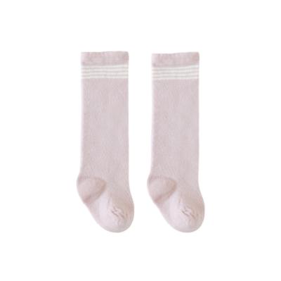 China Breathable In-stock Baby Newborn Kids Slouch Socks High Quality Cute Pink Stocking Socks for sale