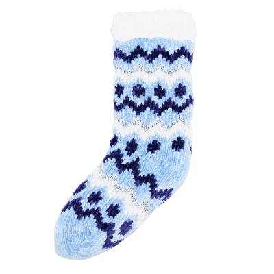 China New Fashion Breathable Selling Ladies Stripes Wool Indoor Warm Socks for sale