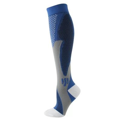 China Adult Woman Breathable Nylon Unisex Knee High Socks Compression Product RTS Sports Socks for sale