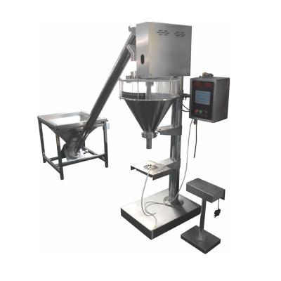 China High Efficient Flour Cans Semi Automatic Bag Powder Filler Cosmetic Powder Auger Dry Bottling Filling Machine for sale