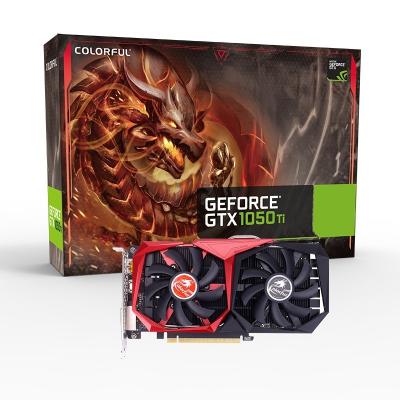 China New 1050Ti 4G DRR5 Gaming Computer VGA Graphics Card GTX Geforce GT Ti Game Card for sale