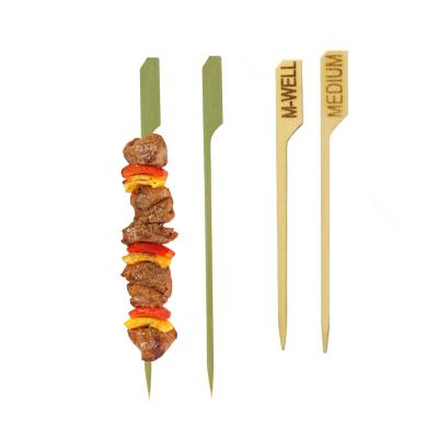 China Easily Cleaned Bamboo Skewer Teppo Food Skewer 250mm Teppo BBQ Gun BBQ Bamboo Skewer Teppo Bamboo Skewer for sale