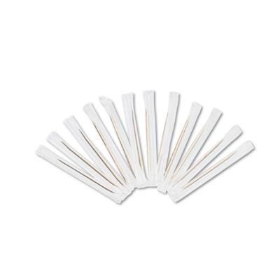 China Wholesale Disposable Diameter 1.8mm Wrap Disposable 2.0mm Bamboo Paper Toothpicks for sale